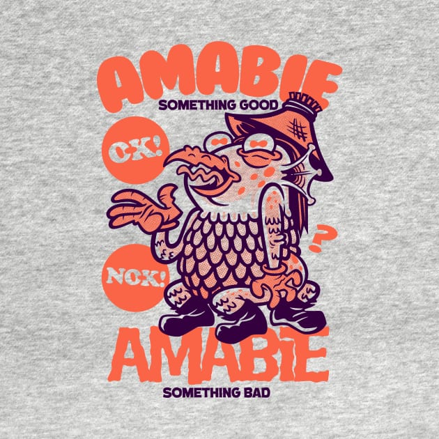 AMABIE (orange) by GiMETZCO!